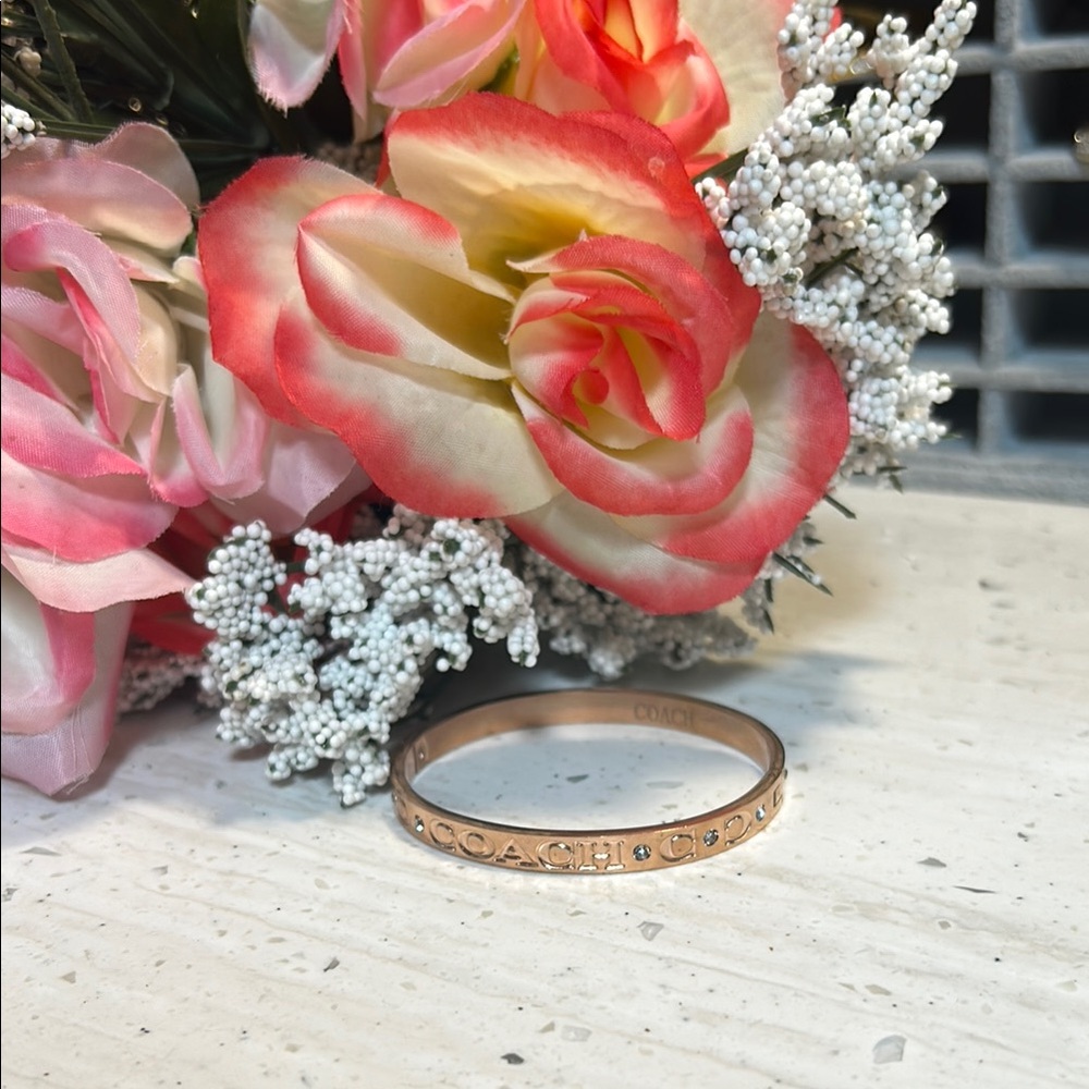 Coach Gold Elegant Bracelet